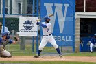 Baseball vs CGA  Wheaton College Baseball vs Coast Guard Academy during game two of the NEWMAC semi-finals playoffs. - (Photo by Keith Nordstrom) : Wheaton, baseball, NEWMAC